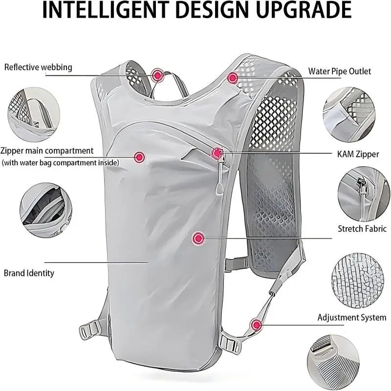 Gilet d’Hydratation Essentiel – Pensé pour les Efforts Qui Durent | Vitali Bien-Être®